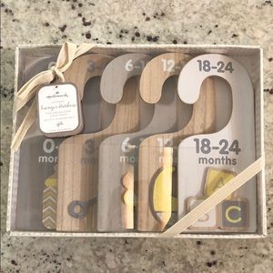 Hallmark wooden hanger dividers